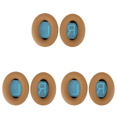thumbnail image 1 of Almohadillas Suave para QuietComfort QC35 (caqui) Azul, 1 of 7