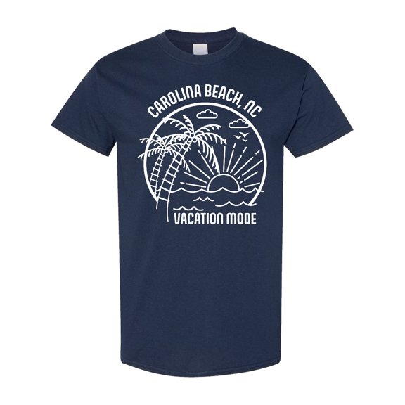 Inktastic Summer Vacation Mode Carolina Beach North Carolina T-Shirt