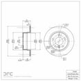 thumbnail image 2 of Rear Dynamic Friction Company GEOSPEC Coated Brake Rotor 604-31060 (1) For 2003-2006 BMW Z4, 2 of 2