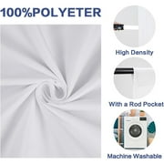 5x7ft Solid Pure White Photography Backdrop for Studio and Headshots