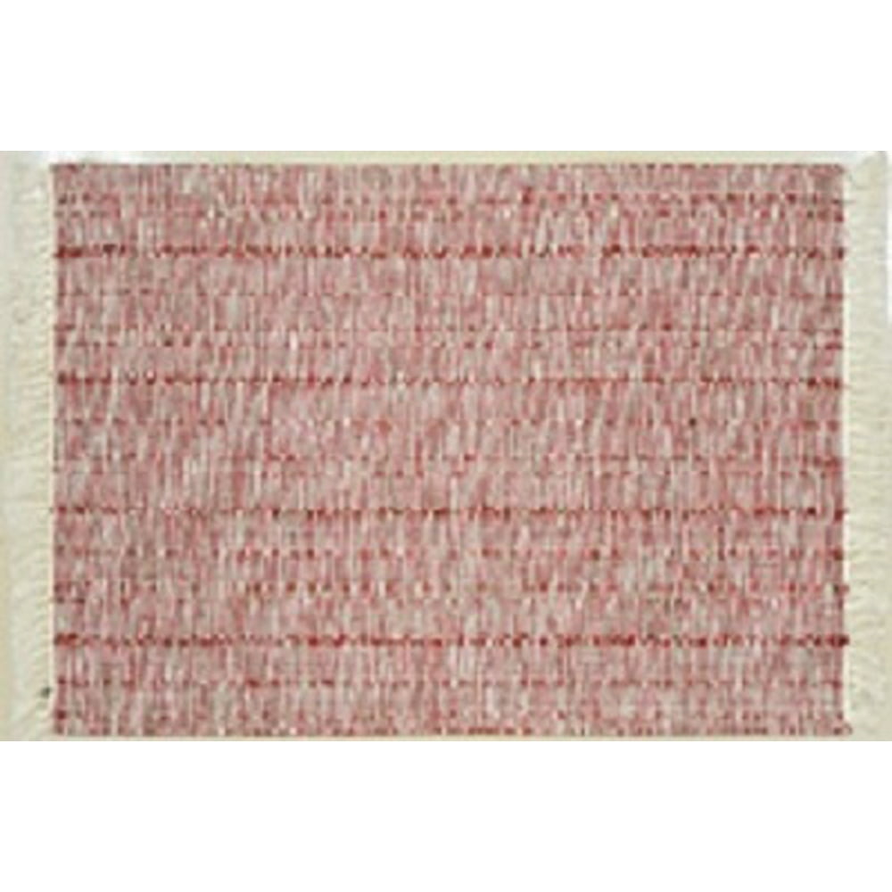 Better Homes & Gardens Red Woven Fringe Placemat