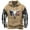 Khaki, variant on IWRICH Western Hoodies for Men Tribal Aztec Cowboy Ethnic Country Hooded Sweatshirts Fall Long Sleeve Pullover Tops White XL