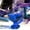 bleu, variante sur YOPTOP Bouteille Baromètre en Verre Inspirée des Prévisions Météorologiques pour la Maison et le Bureau, Décor DIY, Vert