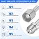 thumbnail image 2 of Airless spray gun, hose set, pressure, 517 tip, swivel joint, spray tips, 10inch extension rod, 2 of 5