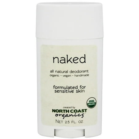 North Coast Organics - All Natural Deodorant Naked - 2.5