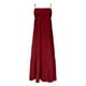 thumbnail image 4 of Vestido largo sin mangas de verano con tirantes finos y ribetes en contraste para mujer, 4 of 5