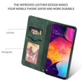 thumbnail image 2 of Samsung Galaxy A50 Case, Dteck Smooth PU Leather Flip Folio Wallet Card Slots Case Cover Stand Feature & Magnetic Closure For Samsung Galaxy A50 2019 6.4", Green, 2 of 7