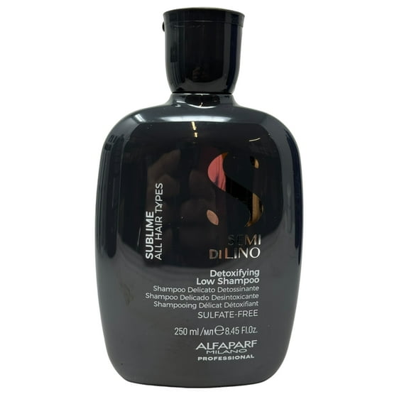 Alfaparf Semi Di Lino Detoxifying Low Shampoo 8.45 Oz - Sulfate Free