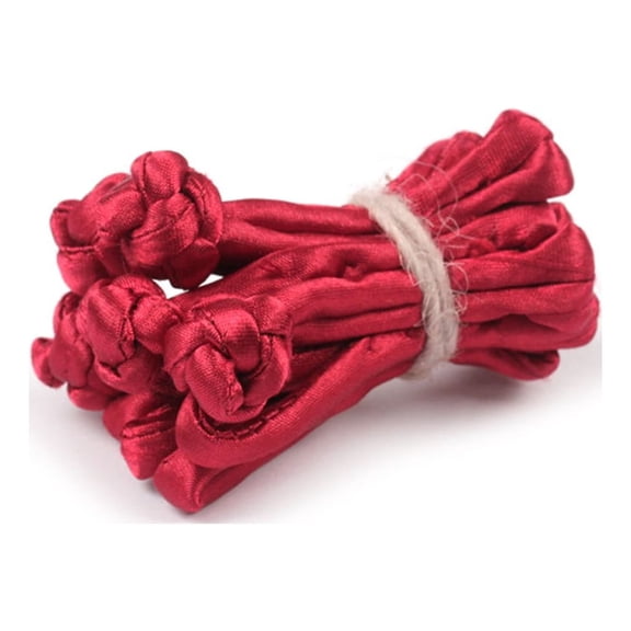 20 Pairs Chinese for Tang Suit Handmade Cheongsam Buttons Knot Fastener Closures Clothing Accessories