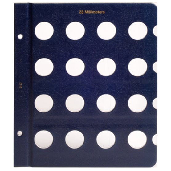 Whitman Blank Page 23mm