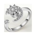 thumbnail image 4 of Jusqu'à 65% de Réduction Brillant Petit Design Sens Rotation Bague de Fleurs Femmes Anneau Ouvert Collier Bagues Boucle d'Oreille Jewelry sur l'Autorisation, 4 of 6