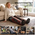 thumbnail image 4 of FED Fitness Leg Compression Boots Massager with Heat for Circulation & Pain Relief, Size S, 4 of 10