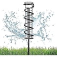thumbnail image 1 of 5/7 Inch Glass Rain Gauge for Outdoor Yard & Garden, Easy-to-Read Glass Tube with Metal Stake, 1 of 5