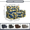 thumbnail image 2 of Xixirimido Recliner Loveseat Cover Non-Slip Reclining Couch Covers for 2 Seat, Recliner Sofa Cover Furniture Protector with Pockets for Kids, Pets, Abstract Dot Pattern, 2 of 8