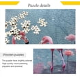 thumbnail image 2 of FREEAMG Pink Flamingos 1000 Piece Large Jigsaw Puzzle for Adults - Game Interesting Toys - Hand Made Puzzles Personalized Gift, 2 of 7