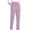 Purple, variant on XFLWAM Womens Corduroy Pants Casual Elastic High Waisted Straight Leg Pull On Trousers Loose Comfy Cotton Slacks with Pockets