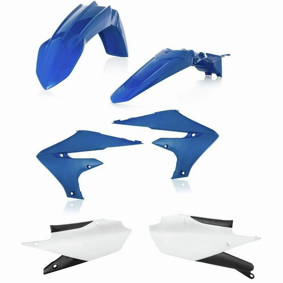 Acerbis White/Blue Complete Plastic Body Kit (2685915909)