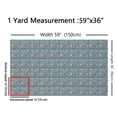 thumbnail image 3 of Homewish Old Barn Door Fabric by the Yard 3 Yard,Lake House Sewing Fabric,Cyan Brown Room Decor Fabric by the Yard For Kids,Breathable Home Decor, 3 of 6