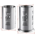 thumbnail image 2 of Stainless Steel Utensil Holder for Kitchen Forks Spoons and Chopsticks, 2 of 10
