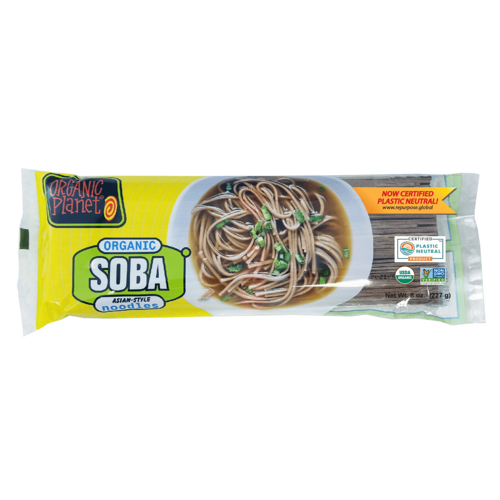 Ajisenryu Japanese Style Soba Yam Buckwheat Noodles, 12.7 Oz