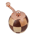 thumbnail image 2 of Hand Crank Wooden Pepper Grinder. Manual Salt and Pepper Grinder, Modern Wooden Spice Shaker for Home Cooking, 2 of 7