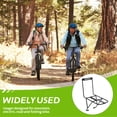 thumbnail image 3 of Bike Front Luggage Rack Steel Black 1Set 7.5x6.5x8.3in Cycling Accessories, 3 of 8