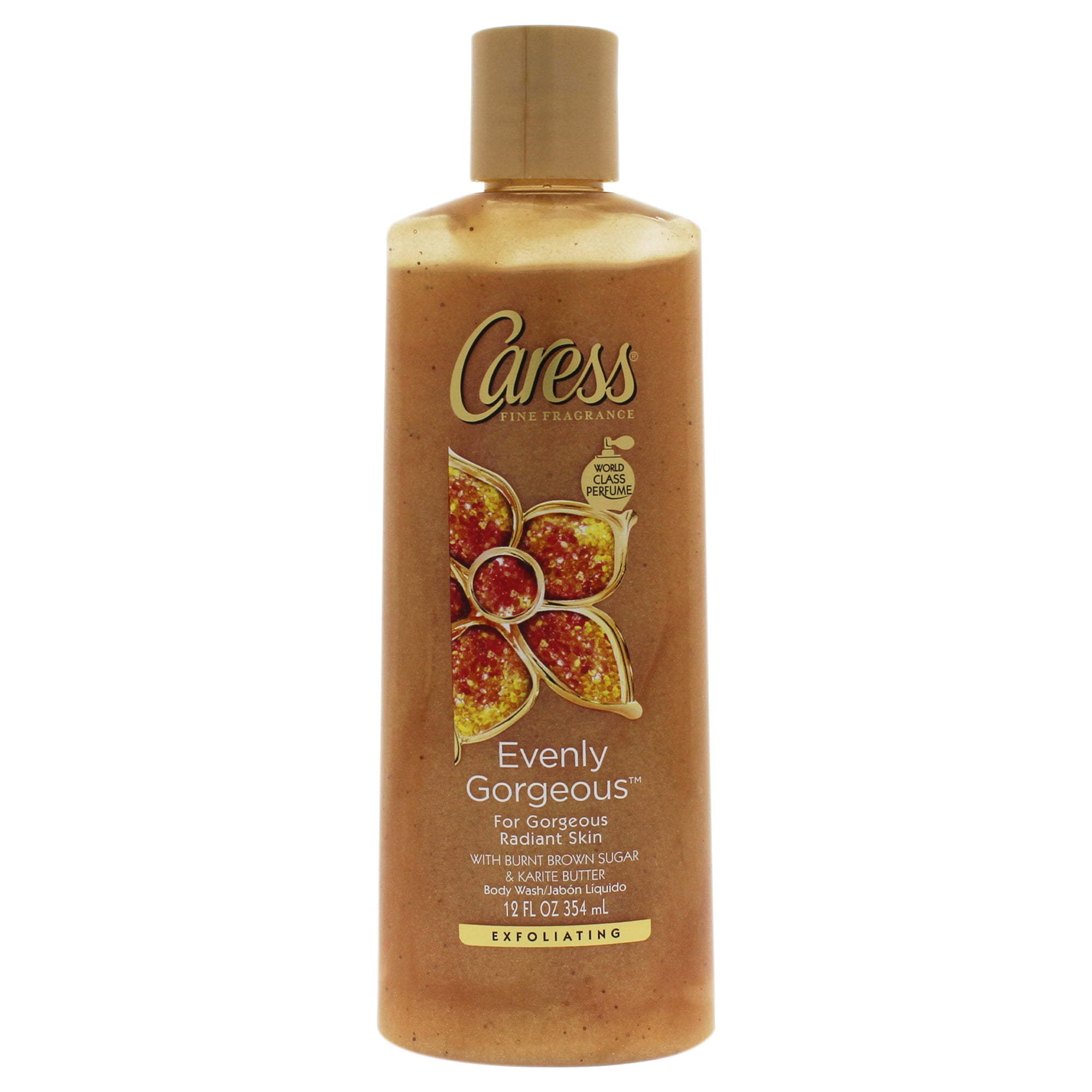 Evenly Exfoliating Body Wash by Caress for Unisex 12 oz Body