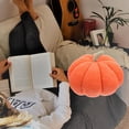 thumbnail image 4 of Greenadscape Pumpkin Shape Throw Pillow for Home 1Pack Orange PP Cotton for Fireplace, 4 of 4