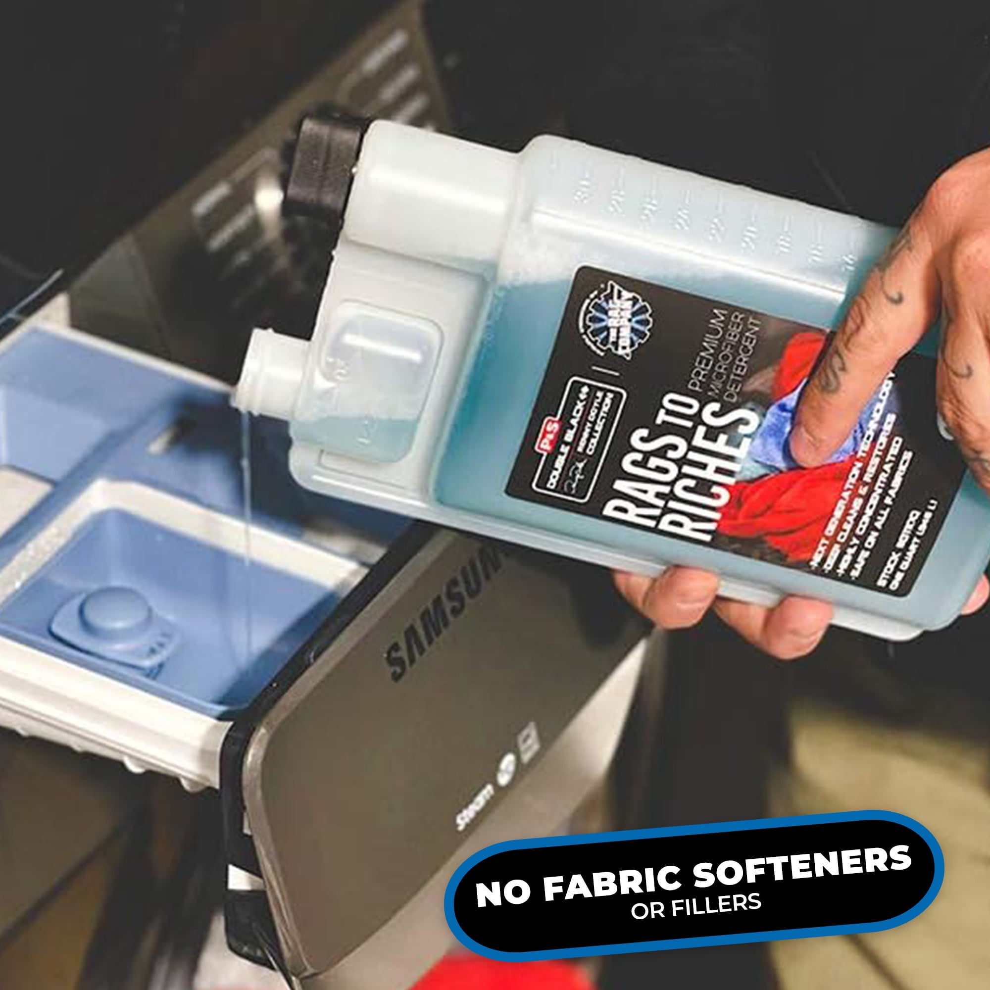 P&S Professional Detail Products - Rags to Riches - 1 Quart