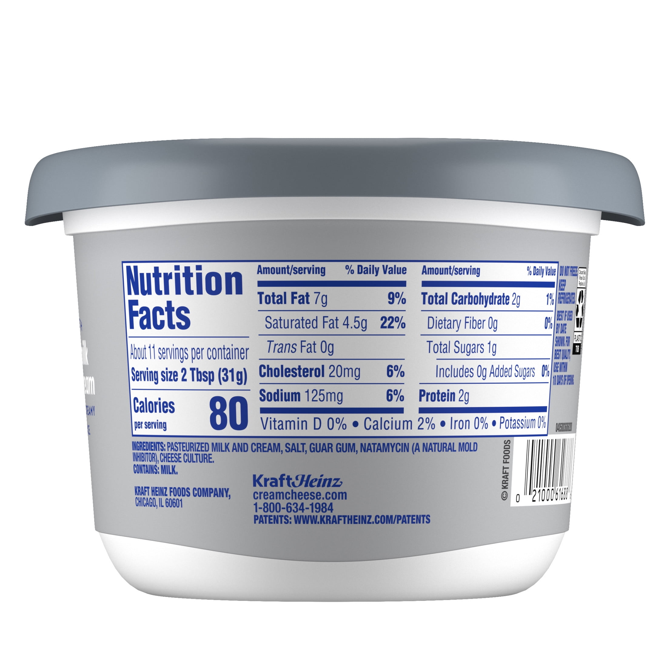 Philadelphia Cream Cheese Spread, 1 Tub, for Smooth, Spreadable Mornings, Original, No Artificial Preservatives, Flavors or Dyes, 12 oz