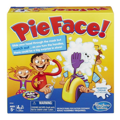 minion pie face game