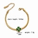 thumbnail image 3 of Pulsera de cadena dorada para mujer, pulsera ajustable, bisutería de moda, 3 of 7