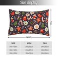 thumbnail image 2 of Fotbe Winter Holiday Christmas Funda de Almohada Decorativa Estilo Occidental, Lujo en Algodón, Fundas para Almohadas King, Cojín Estampado para Decoración del Hogar-20"x30", 2 of 6