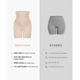 thumbnail image 3 of Vaslanda Plus Size Shapewear High Waisted Body Shaper Shorts for Women Tummy Control Thigh Slimming, 3 of 6
