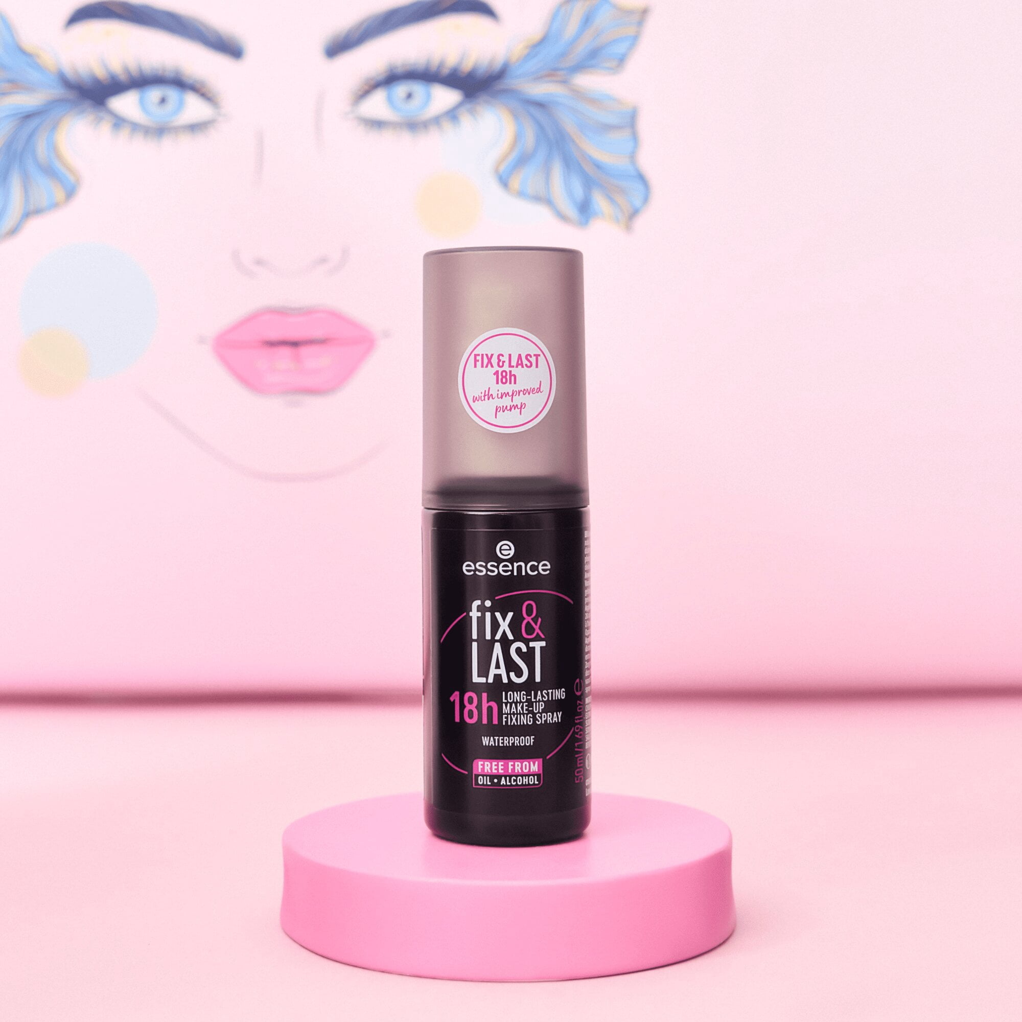 essence Fix & Last 18H Long-Lasting Make-up Fixing Spray