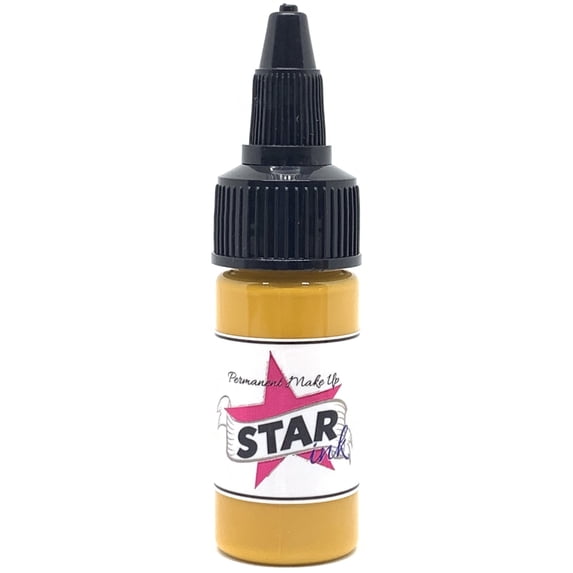 STARINKMAKEUP - Permanent makeup ink - True Gold 15ml - Micropigmentation - Microblading - tattoo