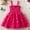 Hot Pink, variant on Juslio Girls Dresses Summer Beach Girls Skirt Kids Clothes Sleeveless Casual Little Girl Dresses