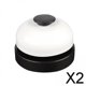 thumbnail image 1 of 2x Busy Board Bell Hand Call Bell Game Prop, Metal Anti Rust Construction, Desk Summons Bell Front Dish Table Bell para áreas de Recepción de Servicio 2 piezas, 1 of 10