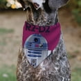 thumbnail image 4 of Star Wars Pet Bandana Star Wars R2 D2 Text and Pop Art Pose Red Black Blue Slip On Collar&nbsp;Bandana Only, 4 of 6