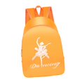 thumbnail image 4 of Mochila de ballet, bonita y portátil, ideal para niñas bailarinas de danza latina y otros deportes. Naranja, 4 of 9