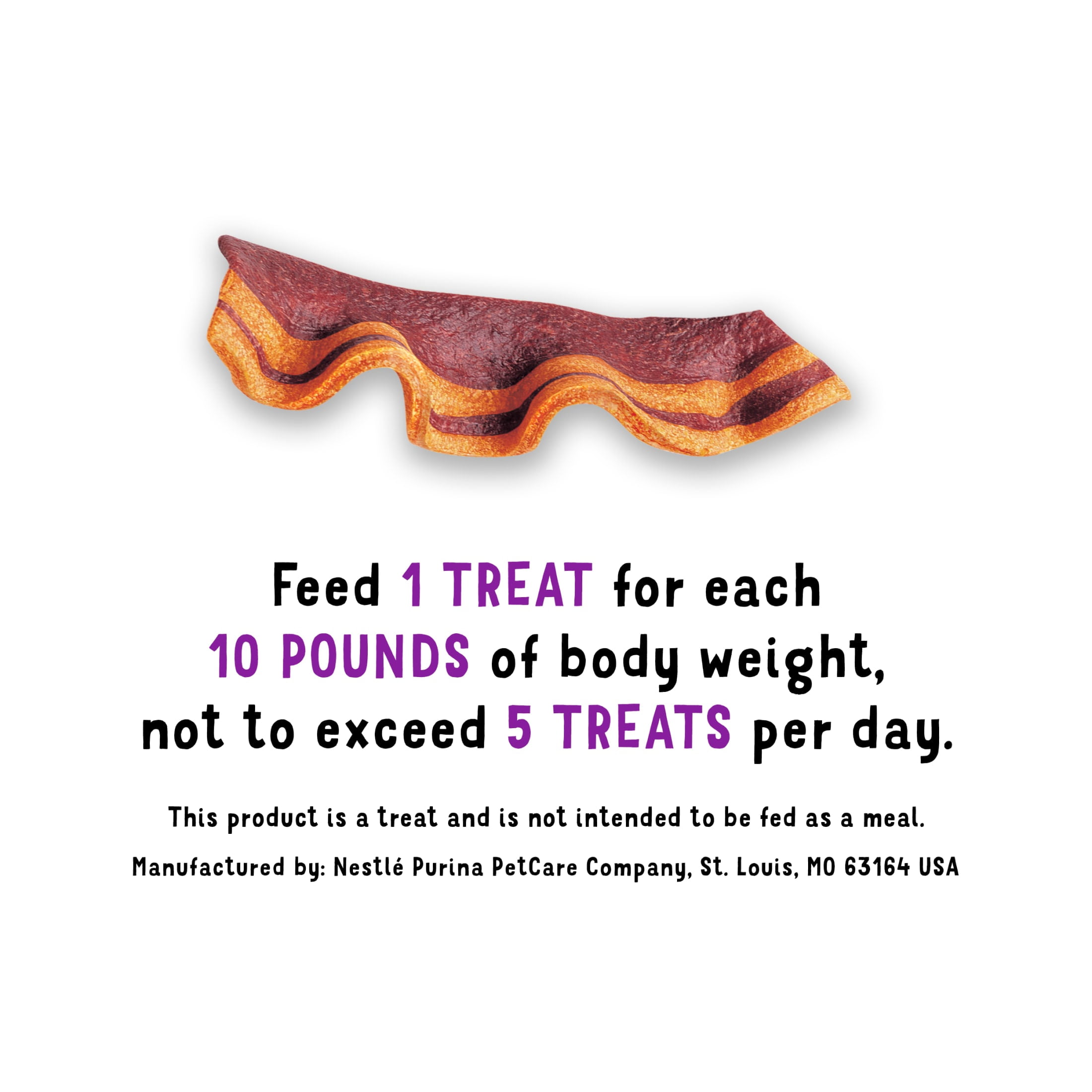 Purina Beggin' Strips Dog Treats with Real Bacon & Cheese Flavors Tender Chews, 40 oz Pouch