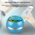 thumbnail image 7 of Ball Bluetooth Speaker, Mini Portable Speaker with Hands-Free Call Function, Colorful Breathing Lamp, FM Radio, and Outdoor Audio System, 7 of 7