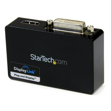 StarTech USB 3.0 to HDMI and DVI Dual Monitor External Video Card Adapter