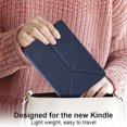 thumbnail image 2 of Cubierta Concha Pie Origami para Kindle Colorsoft Signature Edition 7in () Azul, 2 of 9