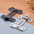 thumbnail image 4 of Sliding Barn Door Latch Sliding Right Angle Door Latch Door Bolt Wine Cooler Closet Window Door Latch Plug Baby Safety Latch, 4 of 10