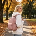 thumbnail image 6 of Large Capacity Travel Backpack, Lightweight Nylon Commuter Daypack with Multi-Compartment Storage for Work, College, and Weekend Trips, Men and Women, 6 of 6