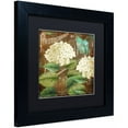 thumbnail image 2 of Trademark Fine Art "Alabaster Hydrangea" Canvas Art by Color Bakery Black Matte, Black Frame, 2 of 4