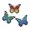 3pcs, variant on Spring Lifelike 3D Metal Butterfly Wall Art - for & Garden Decor! 1pc