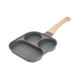 thumbnail image 3 of Sartén para huevos para desayuno, utensilios de cocina portátiles multifuncionales para huevos con asa para picnic en casa al aire libre, 3 of 9