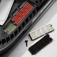 thumbnail image 2 of Disipador térmico ckepdyeh M.2Pro 2280 NVMe, almohadilla térmica para disipador de calor SSD M.2Pro, banda de disipación de calor de aluminio, almohadilla térmica para SSD M2 2280 A, 2 of 7